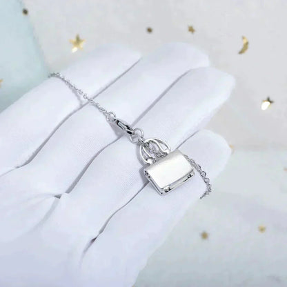 [Perla Lux]AMULETTE PEDANT SILVER NECKLACE