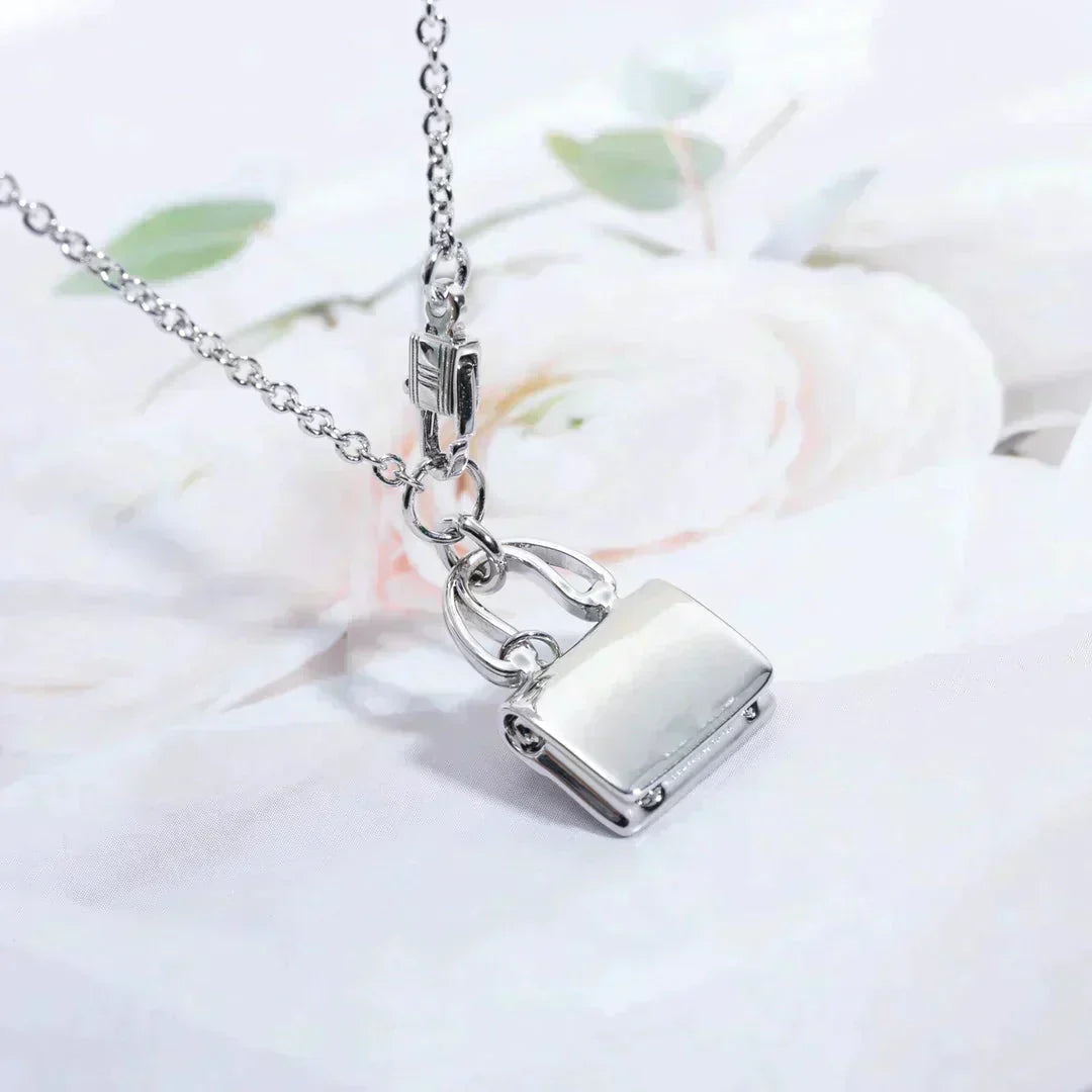 [Perla Lux]AMULETTE PEDANT SILVER NECKLACE
