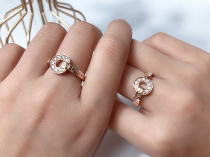 [Perla Lux]DREAM RING DIAMOND PINK GOLD