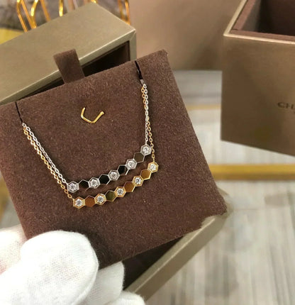 [Perla Lux]BEE LOVE NECKLACE DIAMOND