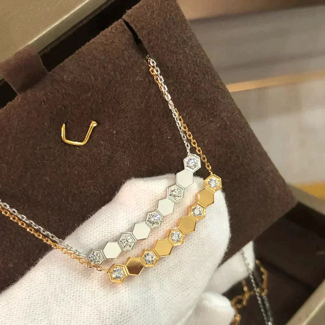 [Perla Lux]BEE LOVE NECKLACE DIAMOND