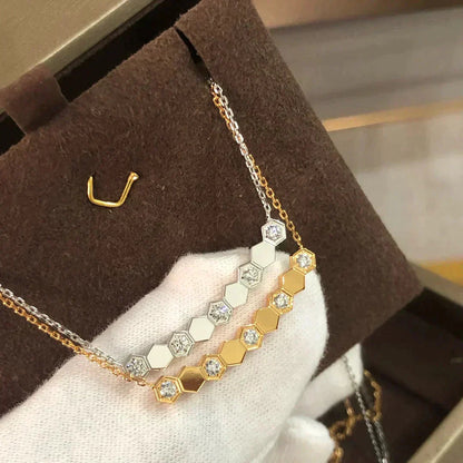 [Perla Lux]BEE LOVE NECKLACE DIAMOND
