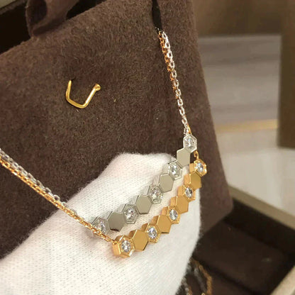 [Perla Lux]BEE LOVE NECKLACE DIAMOND