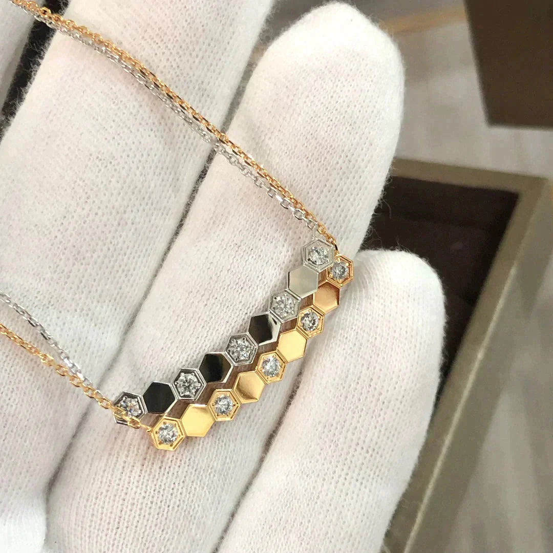 [Perla Lux]BEE LOVE NECKLACE DIAMOND