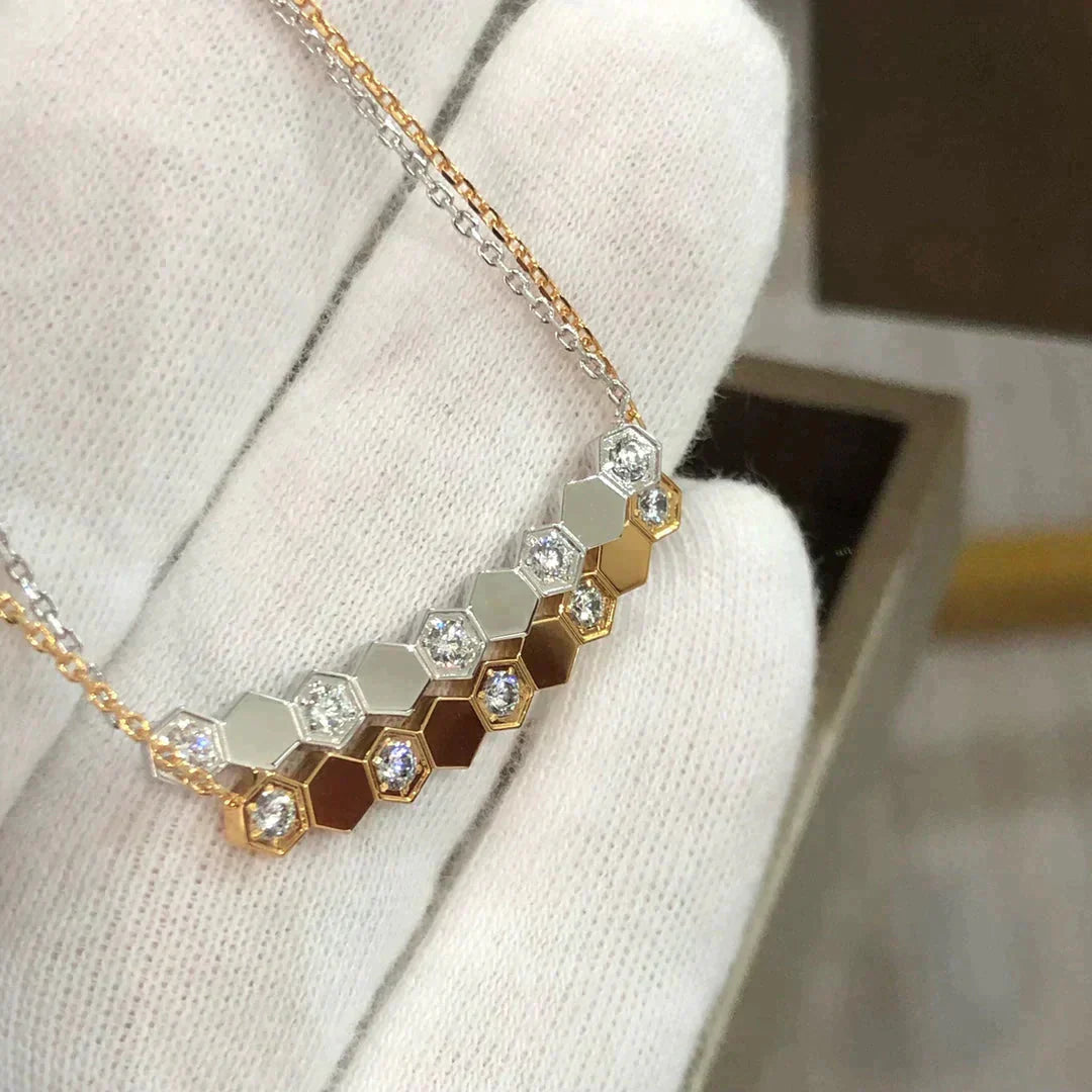 [Perla Lux]BEE LOVE NECKLACE DIAMOND