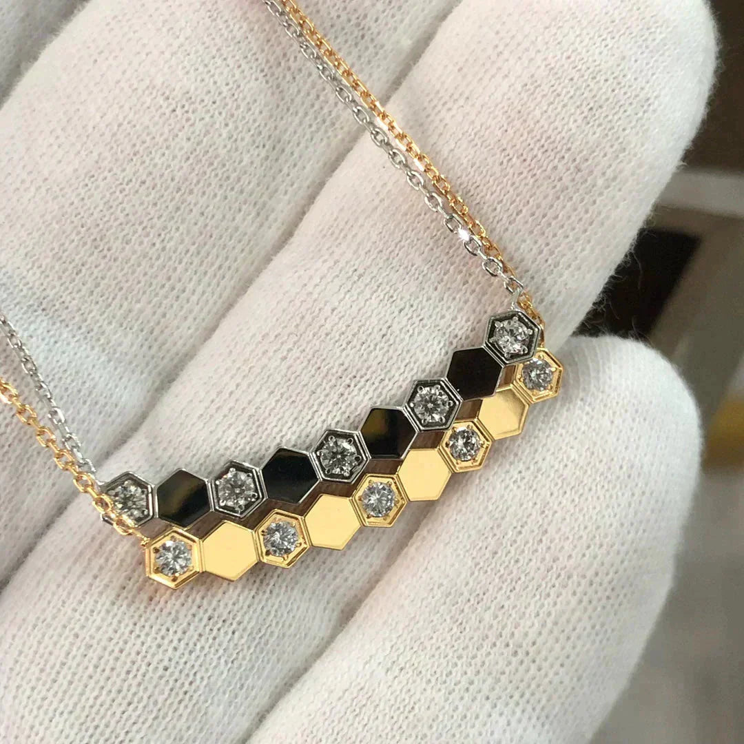 [Perla Lux]BEE LOVE NECKLACE DIAMOND