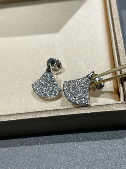 [Perla Lux]DREAM STUD EARRINGS DIAMOND