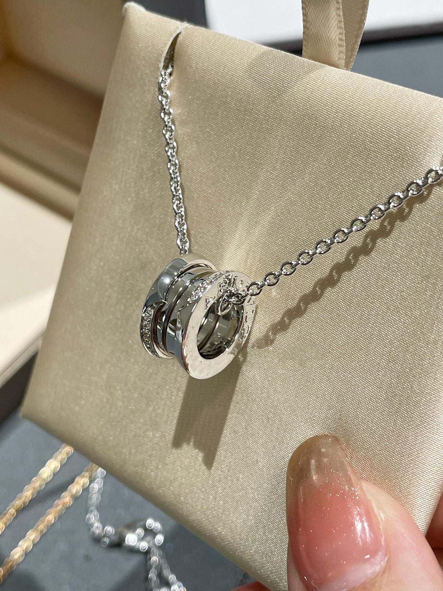 [Perla Lux]ZERO 1 NECKLACE DIAMOND