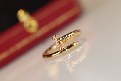 [Perla Lux]JUSTE RING 2.65MM GOLD DIAMOND