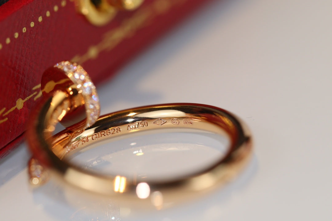 [Perla Lux]JUSTE RING 2.65MM GOLD DIAMOND