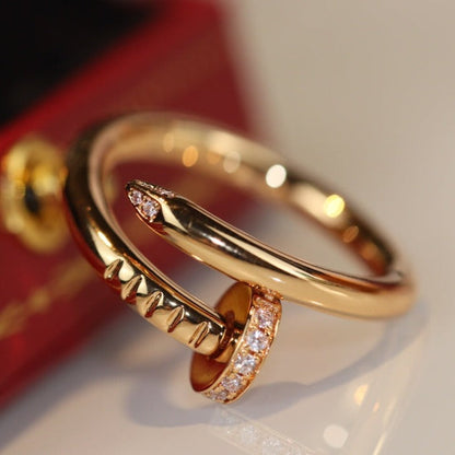 [Perla Lux]JUSTE RING 2.65MM GOLD DIAMOND