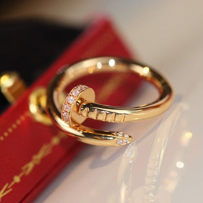 [Perla Lux]JUSTE RING 2.65MM GOLD DIAMOND