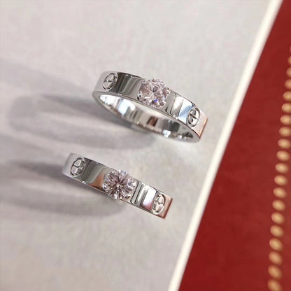 [Perla Lux]LOVE RING 3.6MM 1 BIG DIAMOND