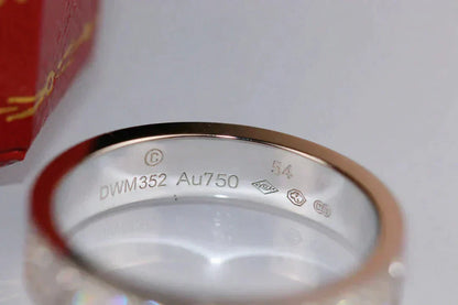 [Perla Lux]LOVE RING 3.6MM DIAMOND PAVED