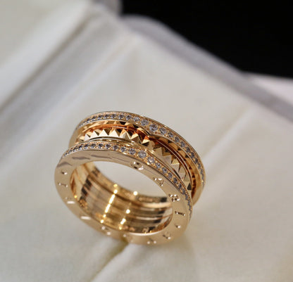 [Perla Lux]ZERO 1 GOLD DIAMOND RING