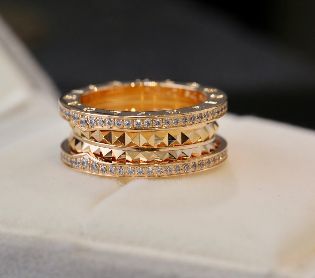 [Perla Lux]ZERO 1 GOLD DIAMOND RING