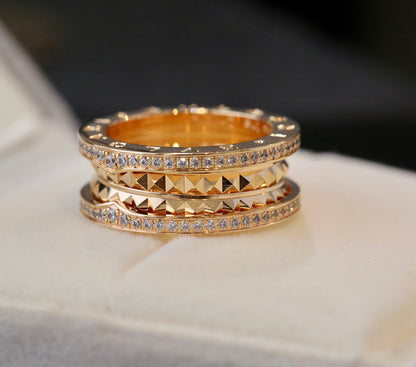 [Perla Lux]ZERO 1 GOLD DIAMOND RING