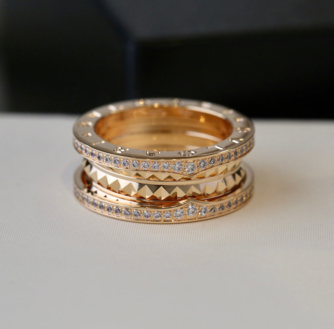 [Perla Lux]ZERO 1 GOLD DIAMOND RING