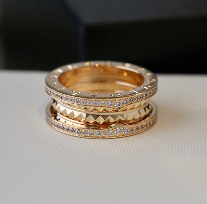 [Perla Lux]ZERO 1 GOLD DIAMOND RING