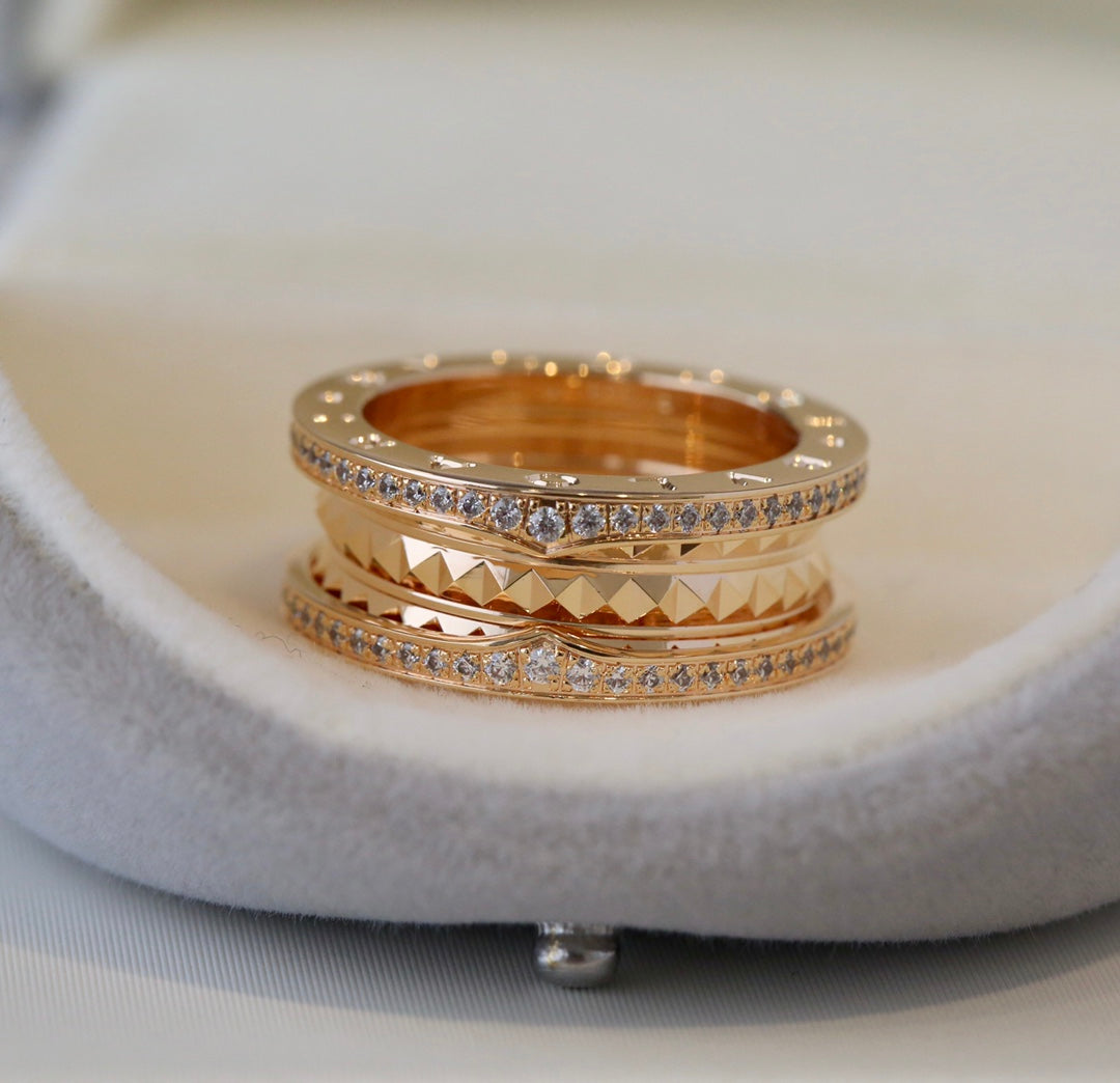 [Perla Lux]ZERO 1 GOLD DIAMOND RING