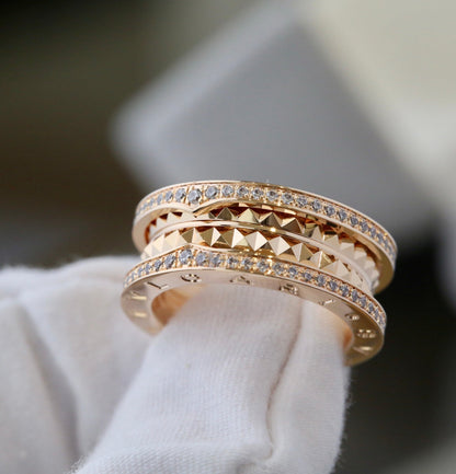 [Perla Lux]ZERO 1 GOLD DIAMOND RING