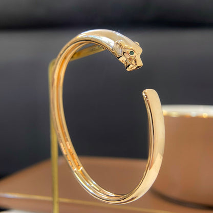 [Perla Lux]PANTHERE GOLD OPEN BRACELET
