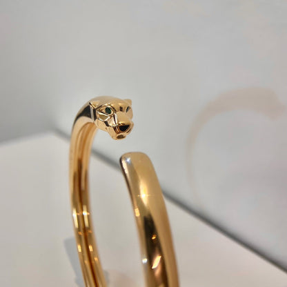 [Perla Lux]PANTHERE GOLD OPEN BRACELET