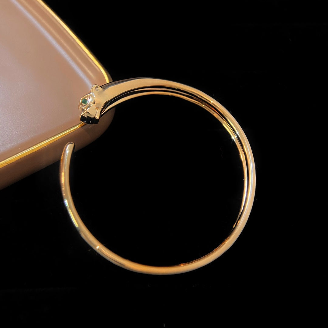 [Perla Lux]PANTHERE GOLD OPEN BRACELET