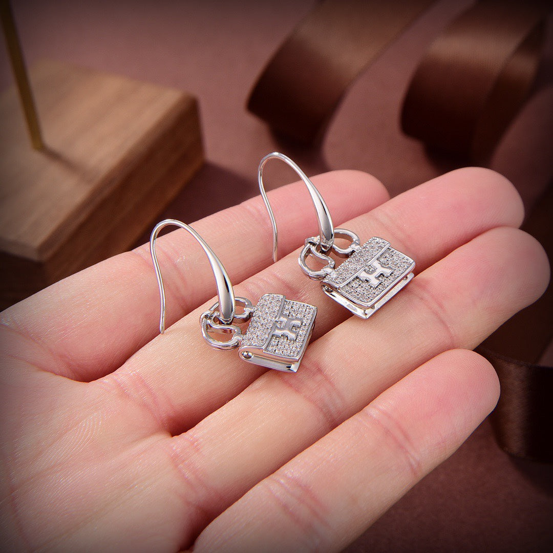 [Perla Lux]KELLY DIAMOND EARRINGS