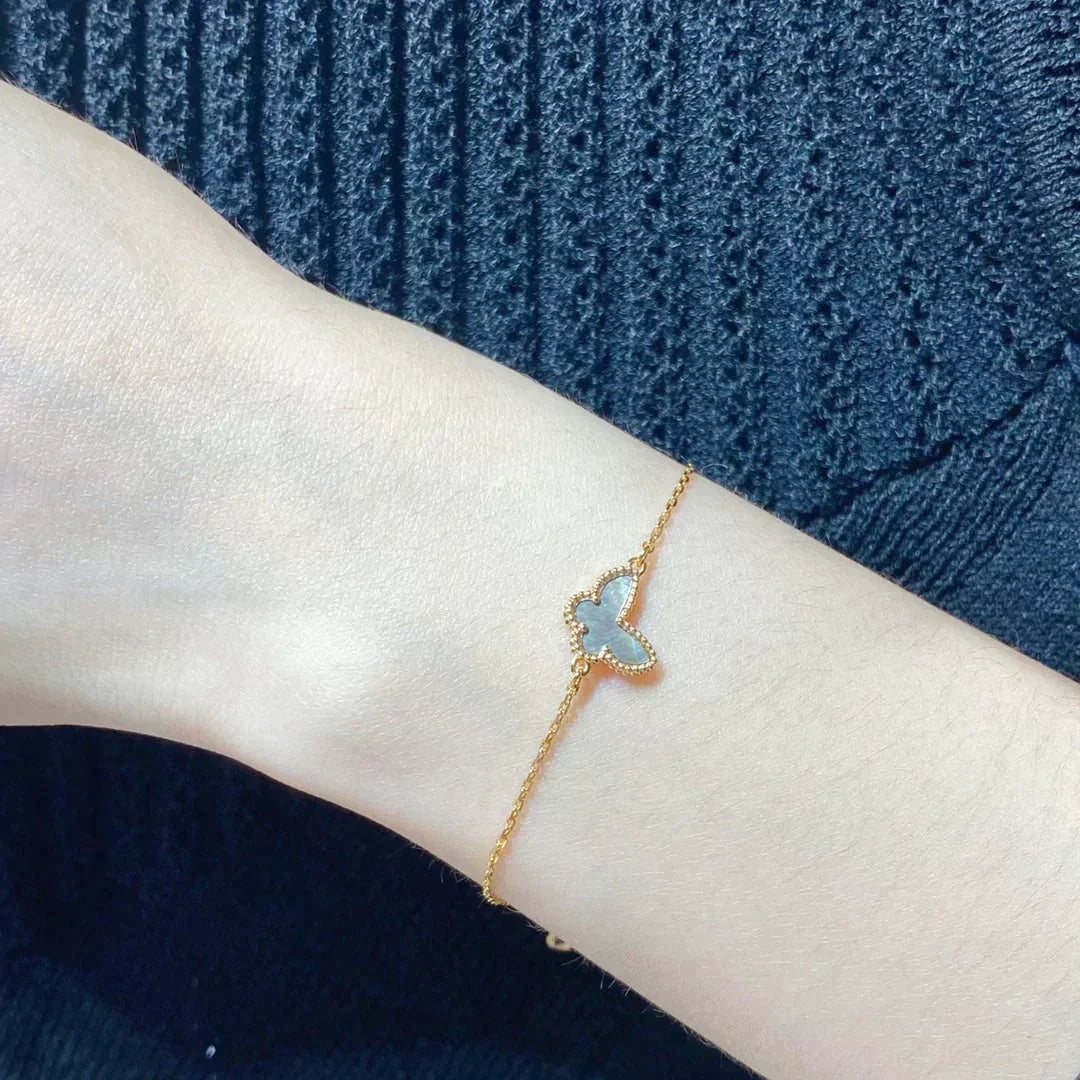 [Perla Lux]BUTTERFLY DARK MOP BUTTERFLY BRACELET