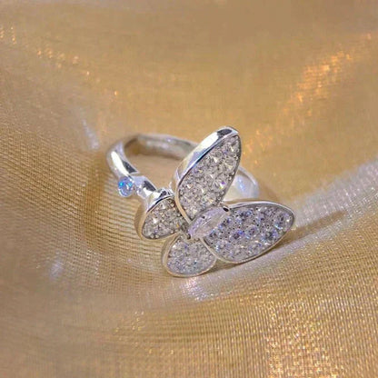 [Perla Lux]BUTTERFLY DIAMOND RING
