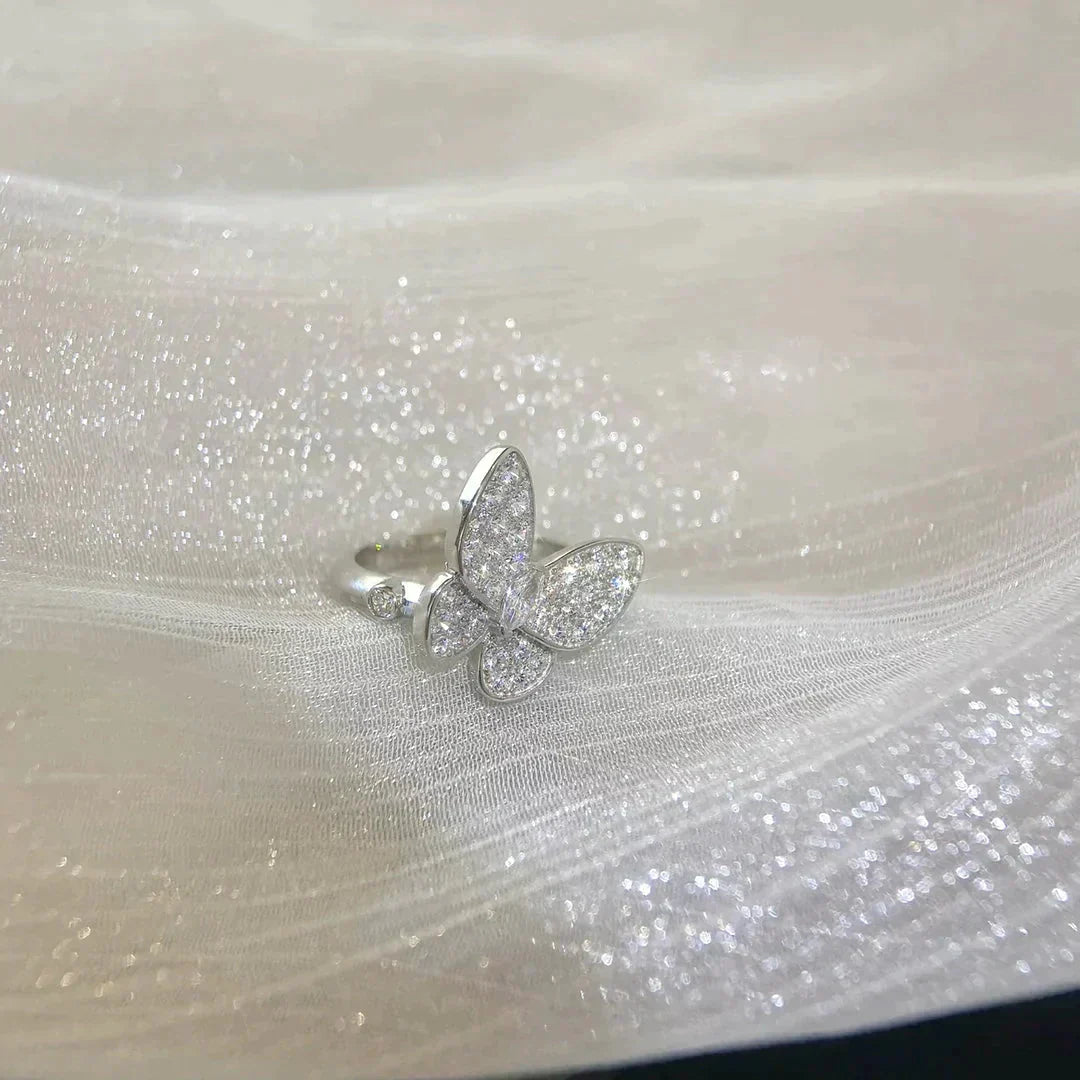 [Perla Lux]BUTTERFLY DIAMOND RING