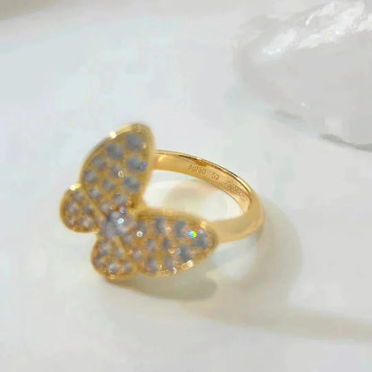[Perla Lux]BUTTERFLY DIAMOND RING