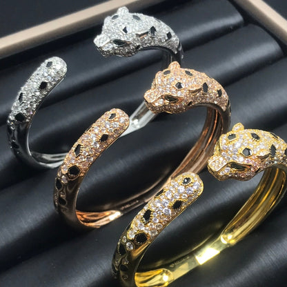 [Perla Lux]PANTHERE BIG BRACELET DIAMONDS