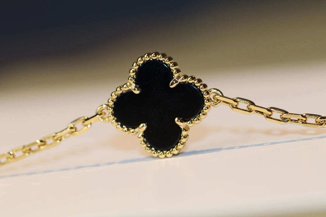 [Perla Lux]CLOVER 20 MOTIFS ONYX ROSE GOLD