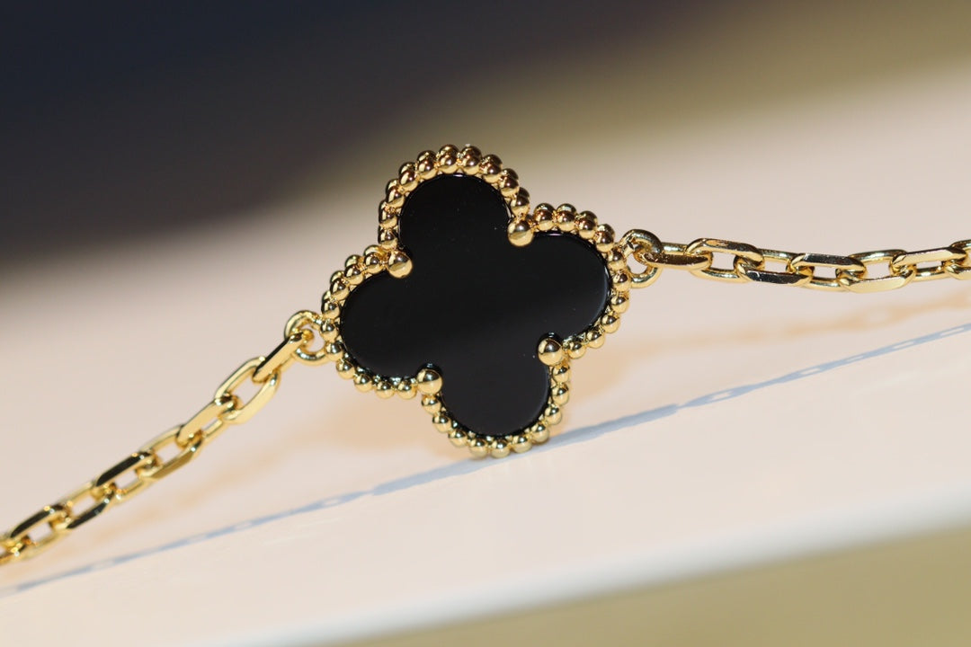 [Perla Lux]CLOVER 20 MOTIFS ONYX ROSE GOLD