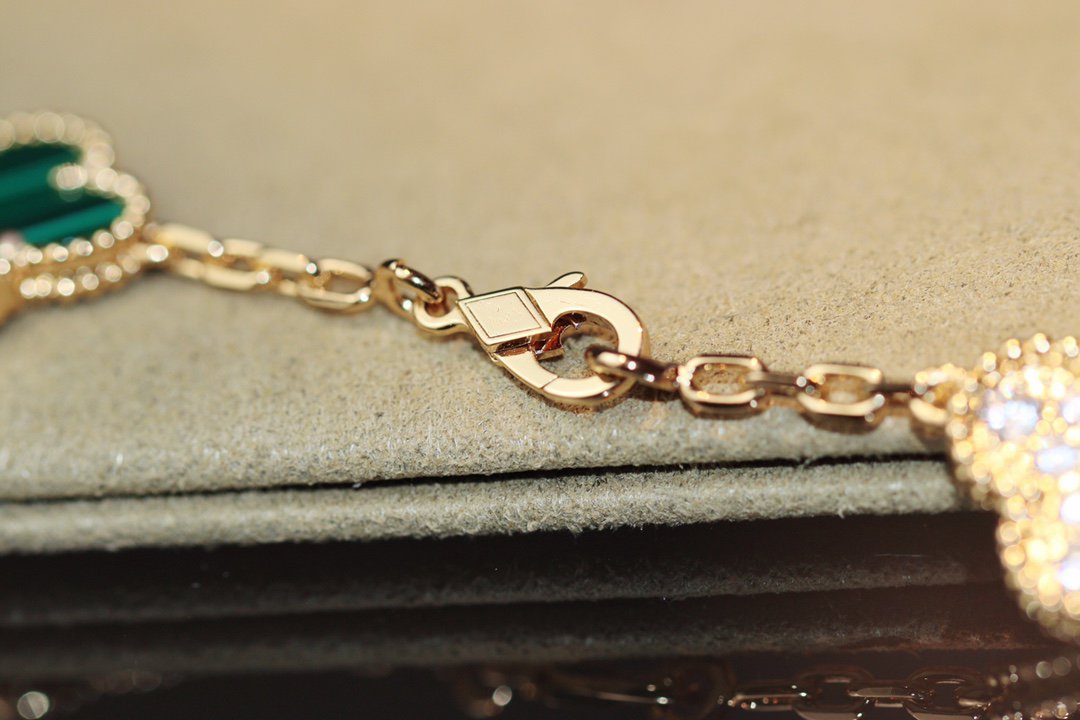 [Perla Lux]CLOVER 20 MOTIFS ONYX ROSE GOLD