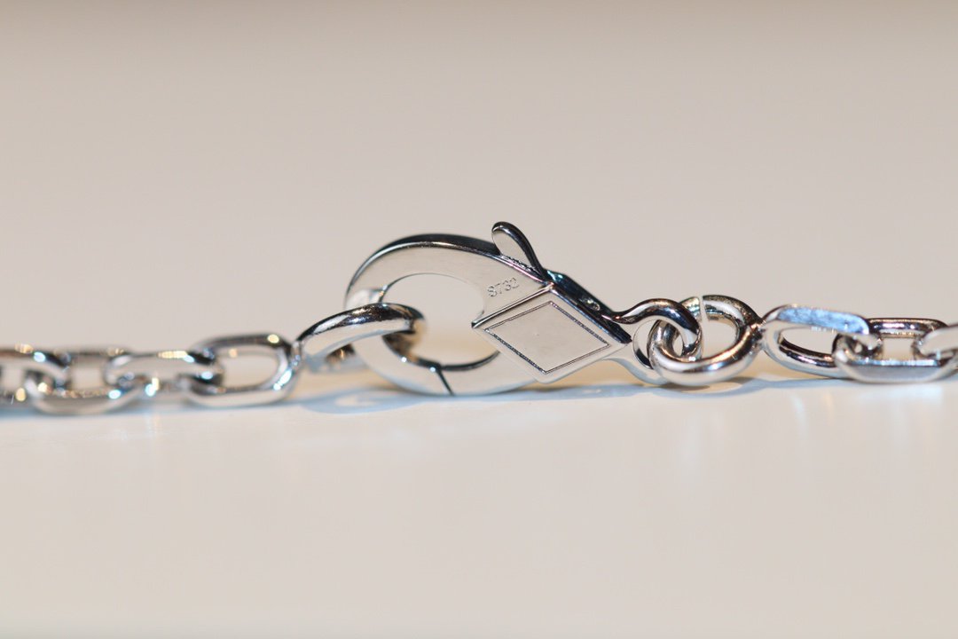 [Perla Lux]CLOVER 20 MOTIFS ONYX DIAMOND SILVER