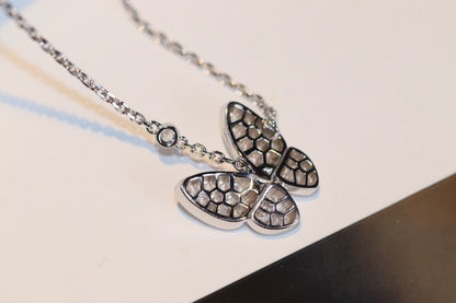 [Perla Lux]BUTTERFLY DIAMOND NECKLACE