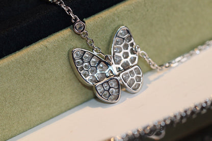 [Perla Lux]BUTTERFLY DIAMOND NECKLACE