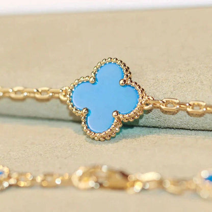 [Perla Lux]CLOVER 20 MOTIFS TURQUOISE GOLD