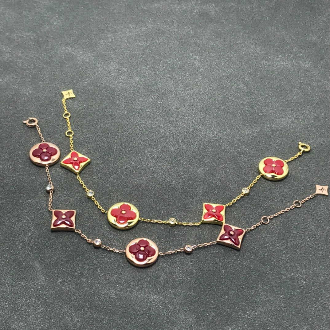 [Perla Lux]STAR AND SUN CARNELIAN 4 MOTIFS 3 DIAMONDS