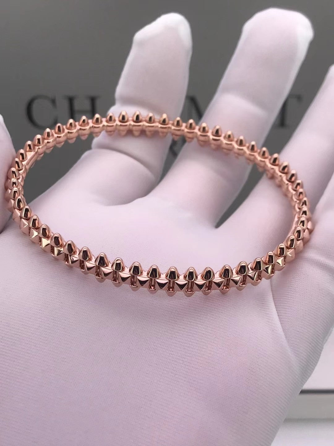 [Perla Lux]CLASH PINK GOLD BRACELET