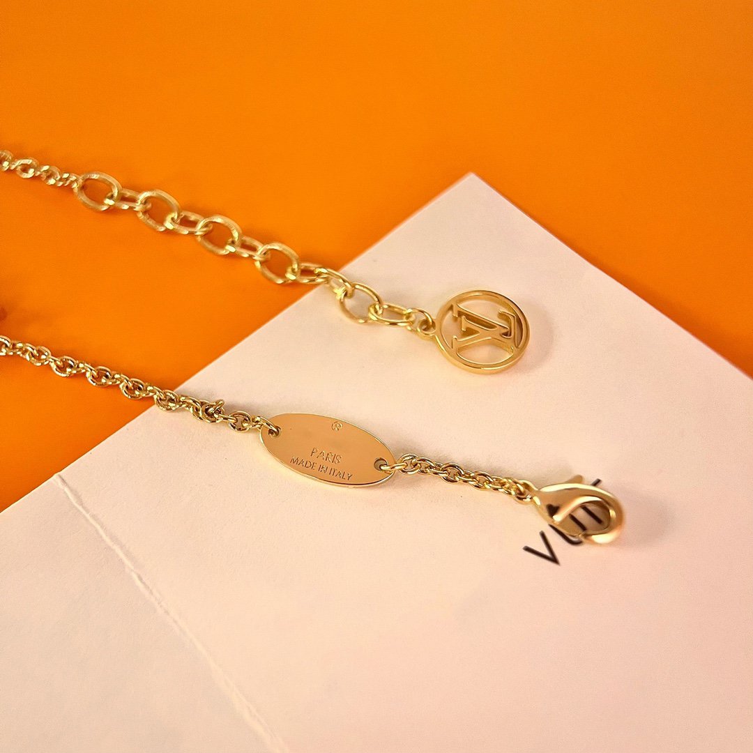 [Perla Lux]LOGO STAR MOTIF GOLD BRACELET