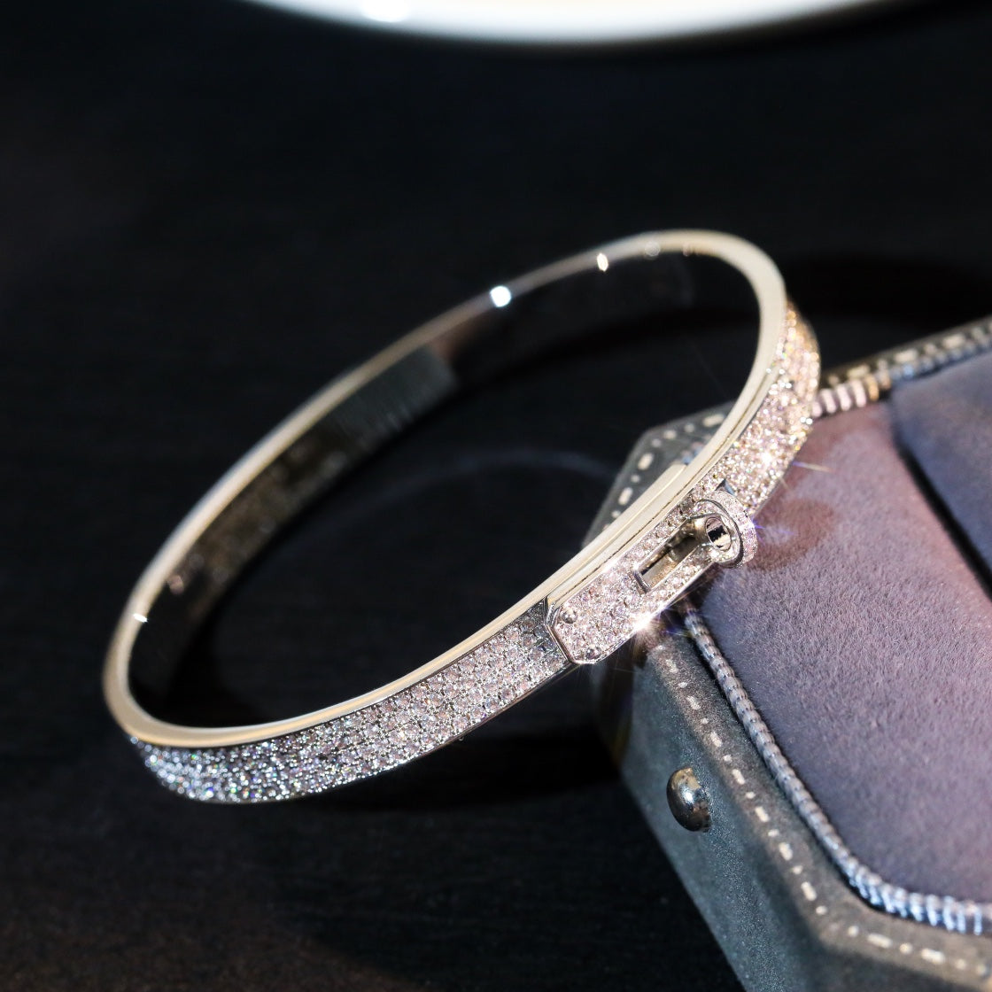 [Perla Lux]KELLY BRACELET DIAMOND PAVED