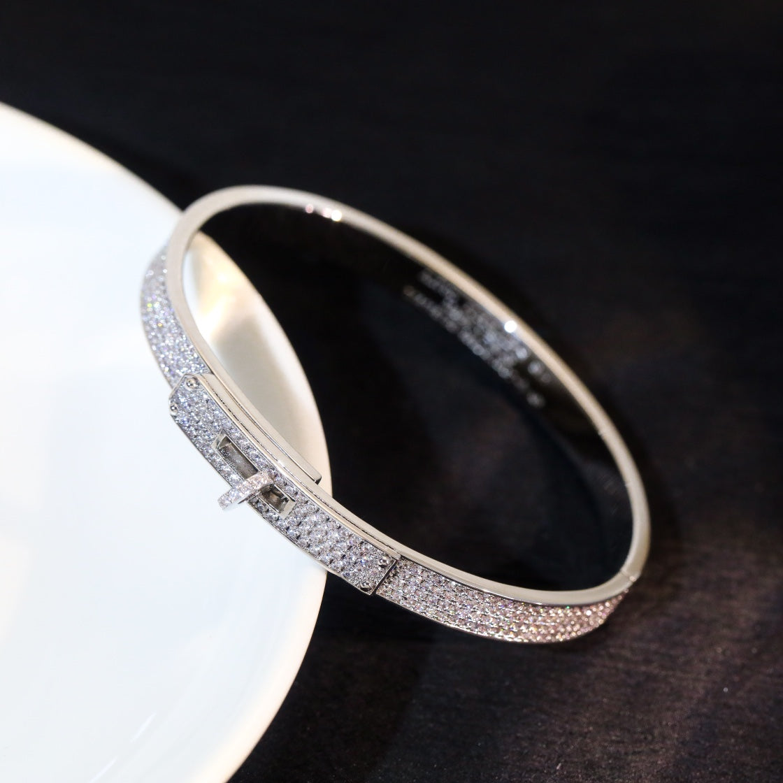 [Perla Lux]KELLY BRACELET DIAMOND PAVED