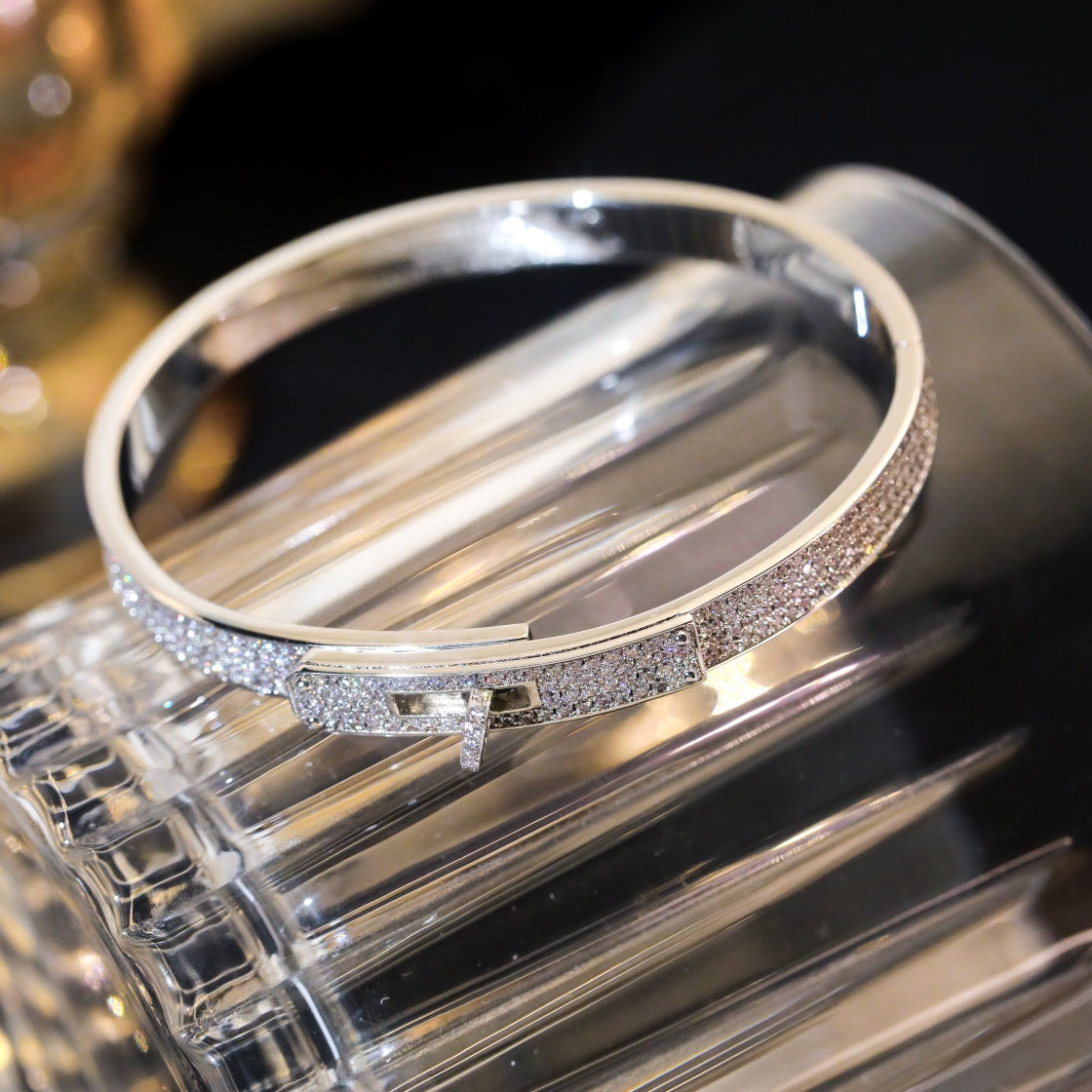 [Perla Lux]KELLY BRACELET DIAMOND PAVED