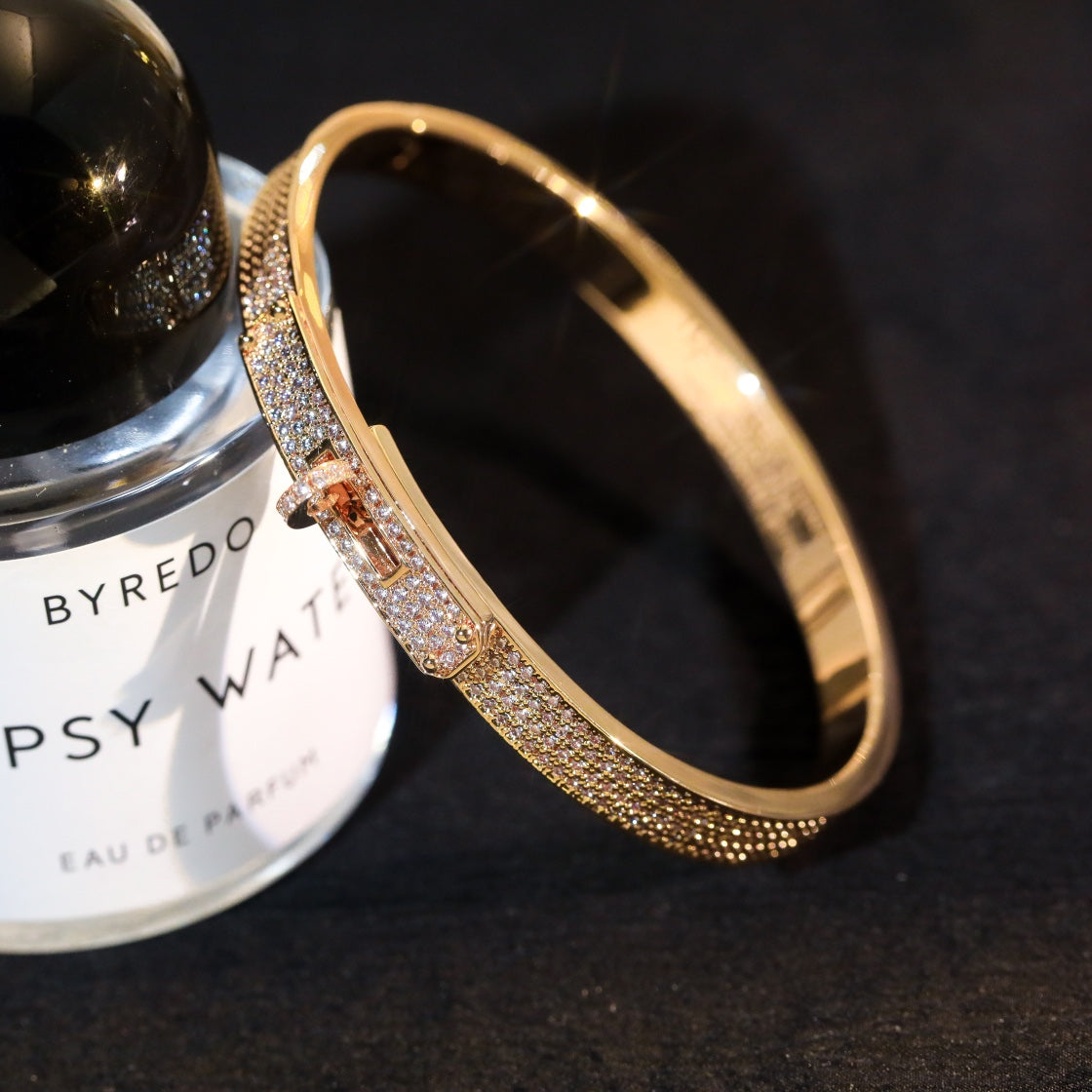 [Perla Lux]KELLY BRACELET DIAMOND PAVED