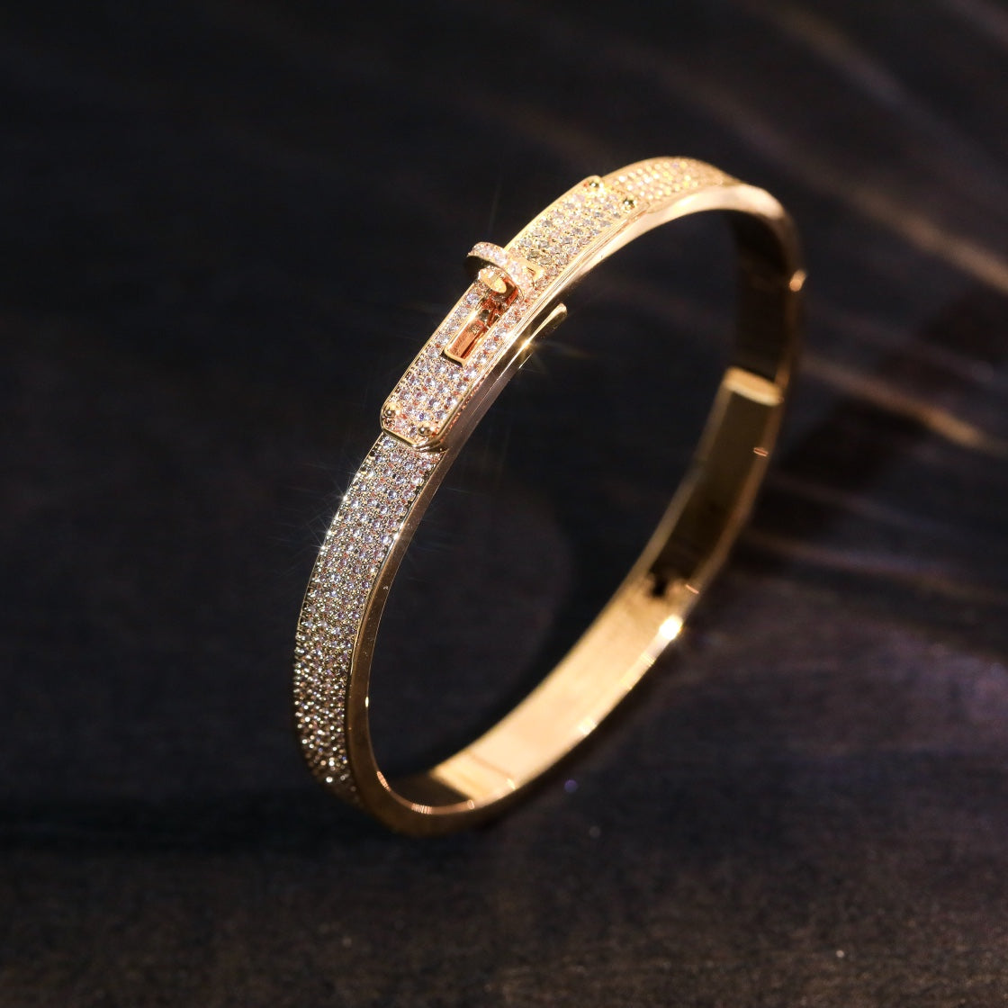 [Perla Lux]KELLY BRACELET DIAMOND PAVED