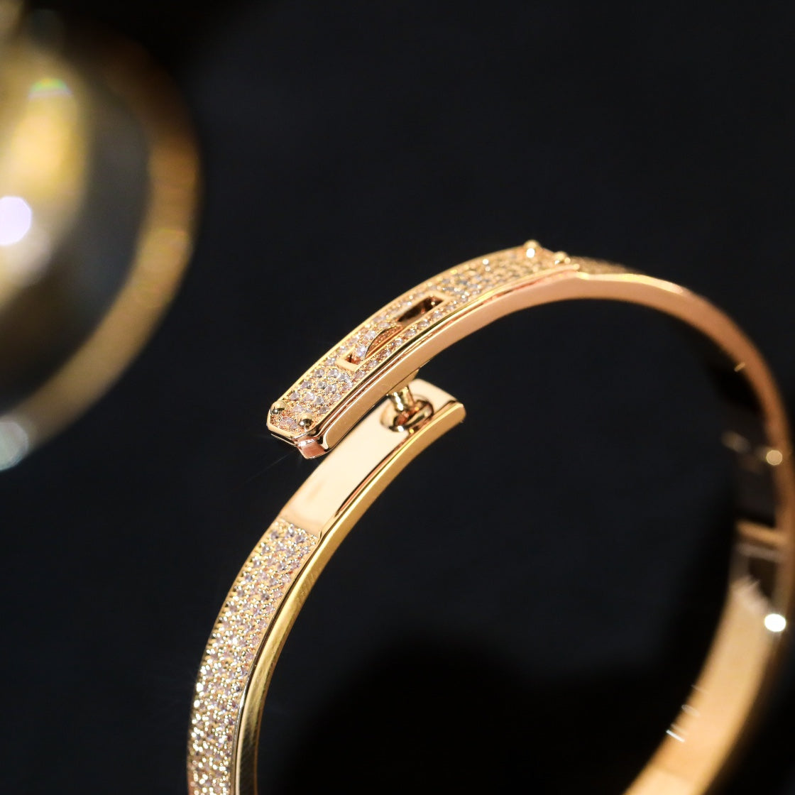 [Perla Lux]KELLY BRACELET DIAMOND PAVED